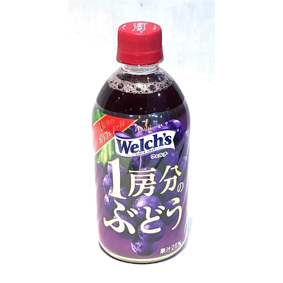 Welchs1房分のぶどう 470ml アサヒインリョウ