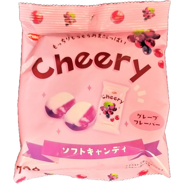 Cheeryソフトキャンディグレープ味 70g