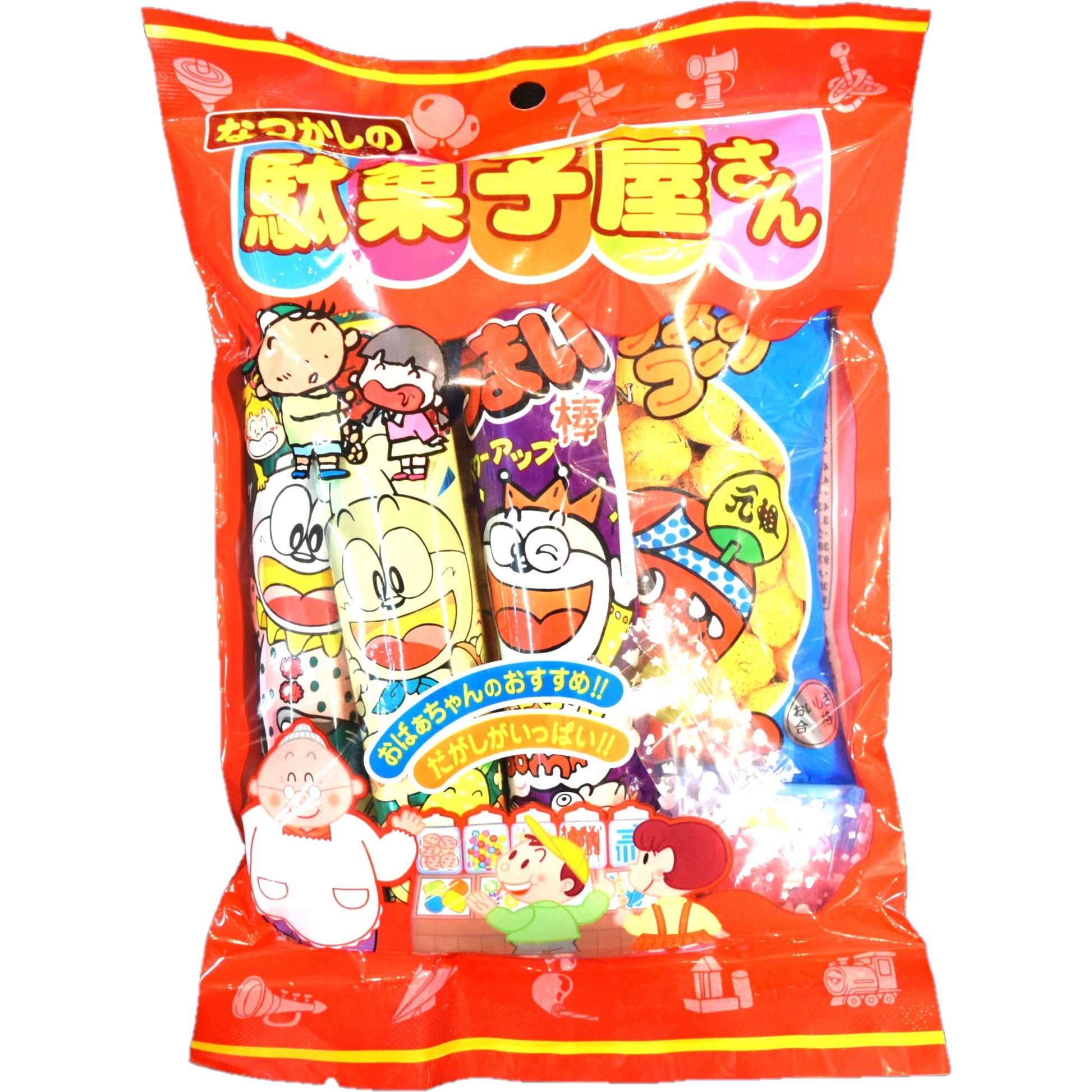 なつかしの駄菓子屋さんいろいろパック 7個